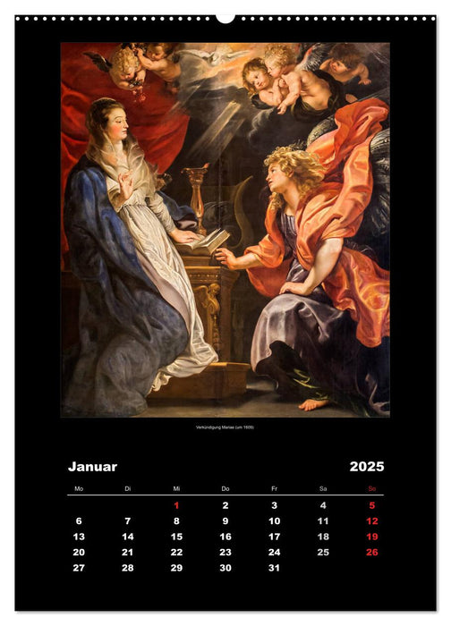Peter Paul Rubens - Rubens (CALVENDO Wandkalender 2025)