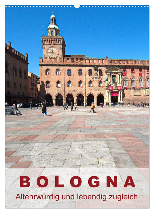 Bologna, altehrwürdig und lebendig zugleich (CALVENDO Wandkalender 2025)