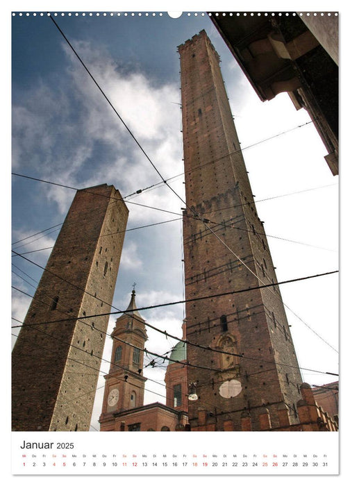 Bologna, altehrwürdig und lebendig zugleich (CALVENDO Wandkalender 2025)