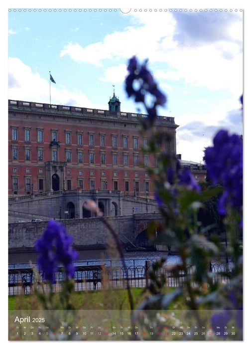 Stockholm - Stadtansichten (CALVENDO Premium Wandkalender 2025)