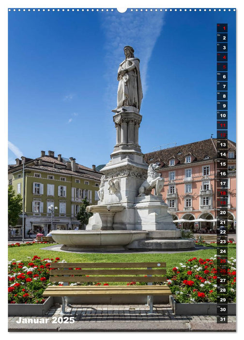 Stadtherz BOZEN (CALVENDO Wandkalender 2025)