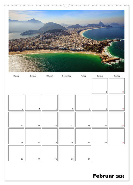 Brasilien. Wo die Sonne wohnt (CALVENDO Premium Wandkalender 2025)