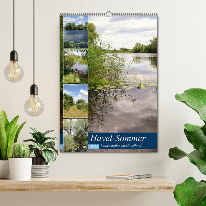 Havel-Sommer - Landschaften im Havelland (CALVENDO Wandkalender 2025)