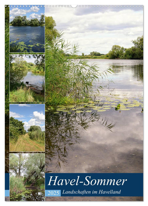 Havel-Sommer - Landschaften im Havelland (CALVENDO Wandkalender 2025)