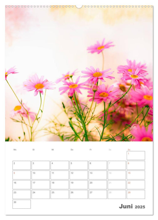 Blumige Fotomalerei (CALVENDO Premium Wandkalender 2025)