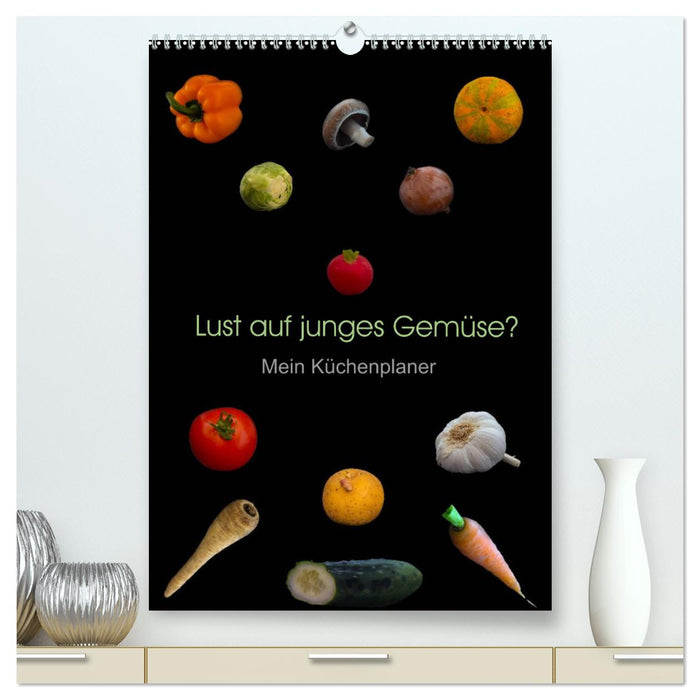 Lust auf junges Gemüse? (CALVENDO Premium Wandkalender 2025)