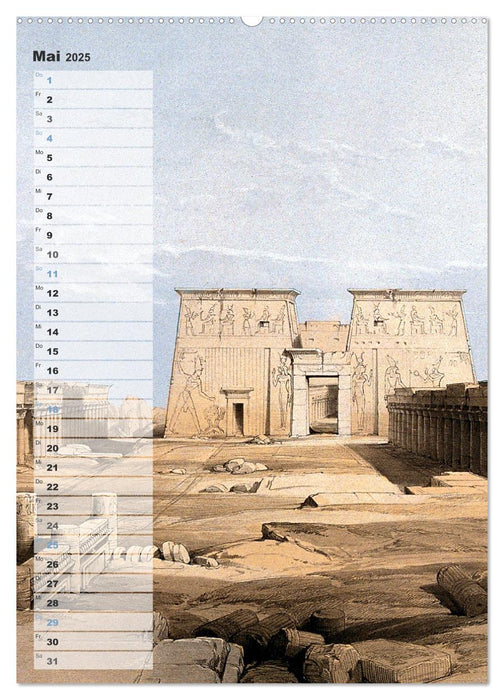 Ägyptens Tempel (CALVENDO Premium Wandkalender 2025)