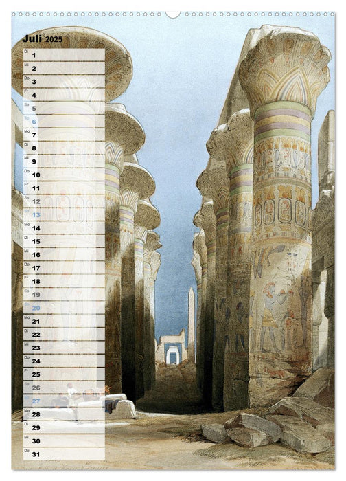 Ägyptens Tempel (CALVENDO Premium Wandkalender 2025)