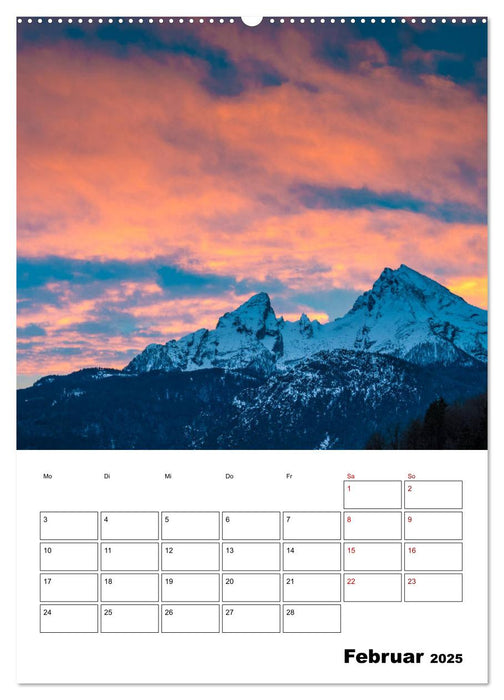 Traumhaftes Berchtesgadener Land (CALVENDO Wandkalender 2025)