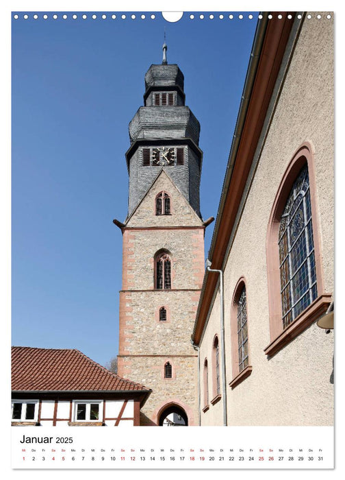 Hofheim am Taunusvom Frankfurter Taxifahrer Petrus Bodenstaff (CALVENDO Wandkalender 2025)