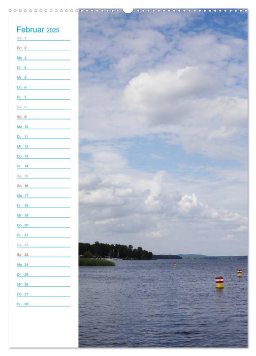 Romantischer Scharmützelsee (CALVENDO Premium Wandkalender 2025)