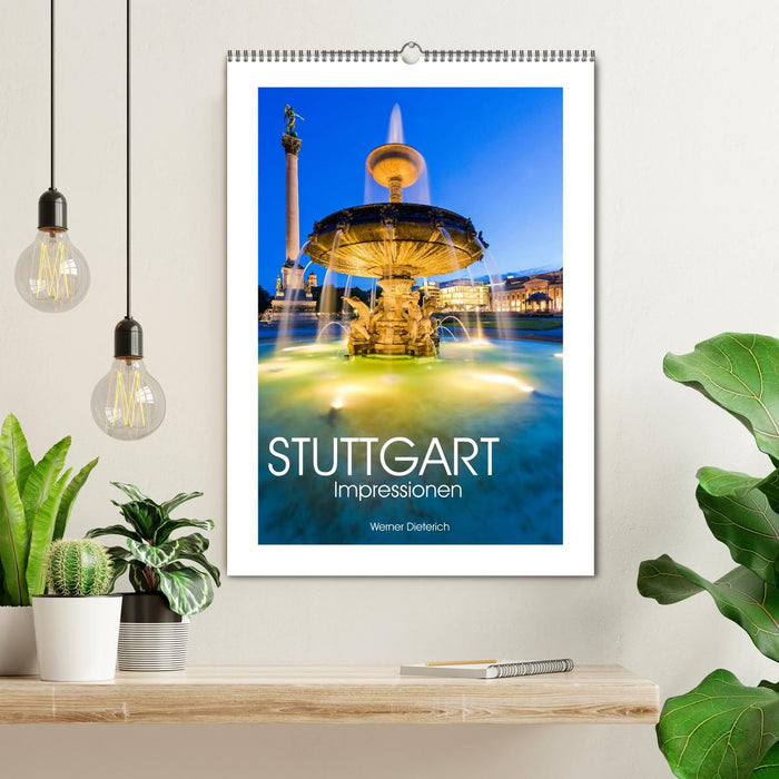 STUTTGART Impressionen (CALVENDO Wandkalender 2025)