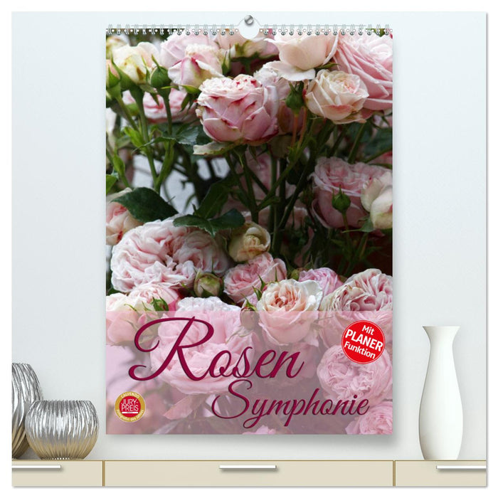 Rosen Symphonie (CALVENDO Premium Wandkalender 2025)