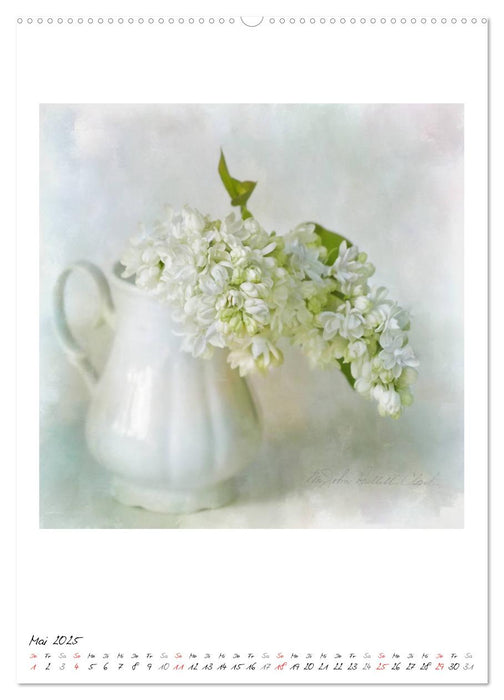 Kleine Blütenpoesie (CALVENDO Premium Wandkalender 2025)