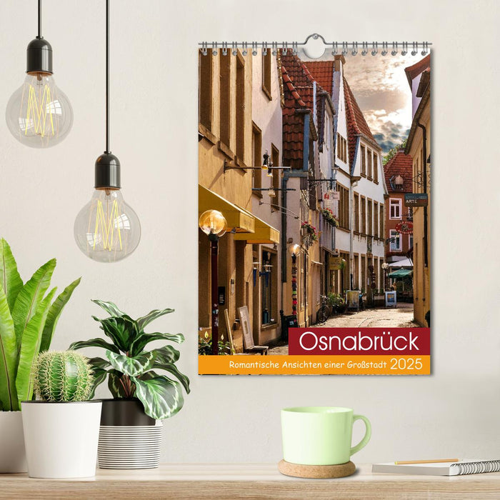 Osnabrück - Romantische Ansichten einer Großstadt (CALVENDO Wandkalender 2025)