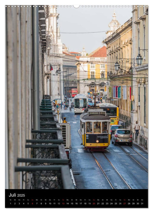 Lissabons Straßenbahnen (CALVENDO Premium Wandkalender 2025)