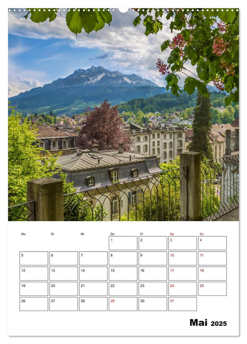Willkommen in Luzern (CALVENDO Wandkalender 2025)