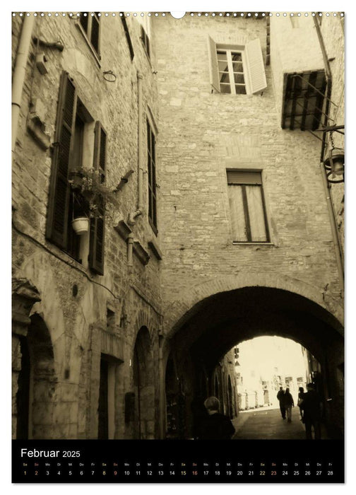 Assisi. Ein Ort der Besinnung. (CALVENDO Wandkalender 2025)