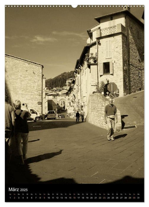 Assisi. Ein Ort der Besinnung. (CALVENDO Wandkalender 2025)