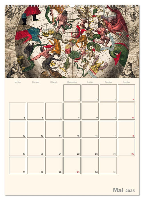 Zu den Sternen - mit Planerfunktion (CALVENDO Premium Wandkalender 2025)