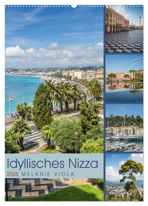 Idyllisches Nizza (CALVENDO Wandkalender 2025)