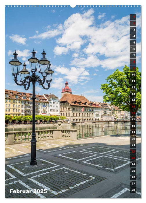 Willkommen in Luzern (CALVENDO Wandkalender 2025)