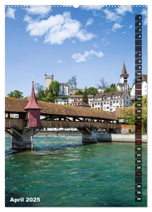 Willkommen in Luzern (CALVENDO Wandkalender 2025)