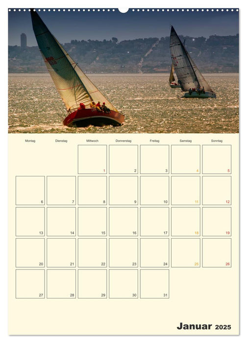Segeln, unser Jahresplaner (CALVENDO Wandkalender 2025)