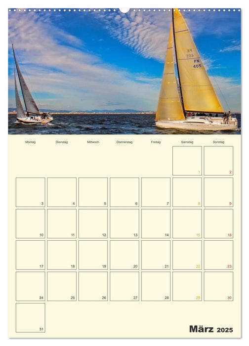 Segeln, unser Jahresplaner (CALVENDO Wandkalender 2025)