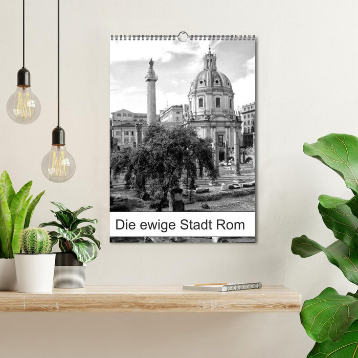Die ewige Stadt Rom (CALVENDO Wandkalender 2025)