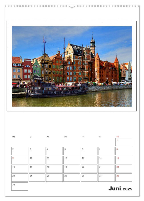 Danzig - Gdansk (CALVENDO Premium Wandkalender 2025)