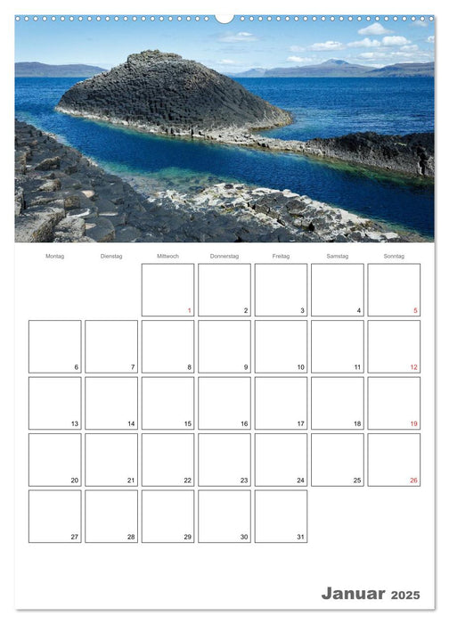 Schottland für Naturliebhaber (CALVENDO Premium Wandkalender 2025)