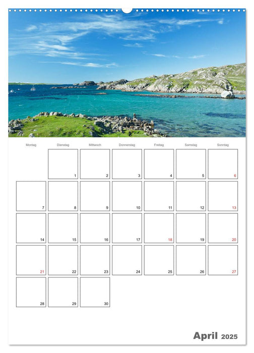 Schottland für Naturliebhaber (CALVENDO Premium Wandkalender 2025)