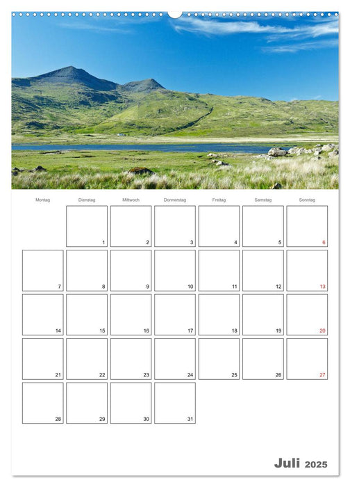 Schottland für Naturliebhaber (CALVENDO Premium Wandkalender 2025)