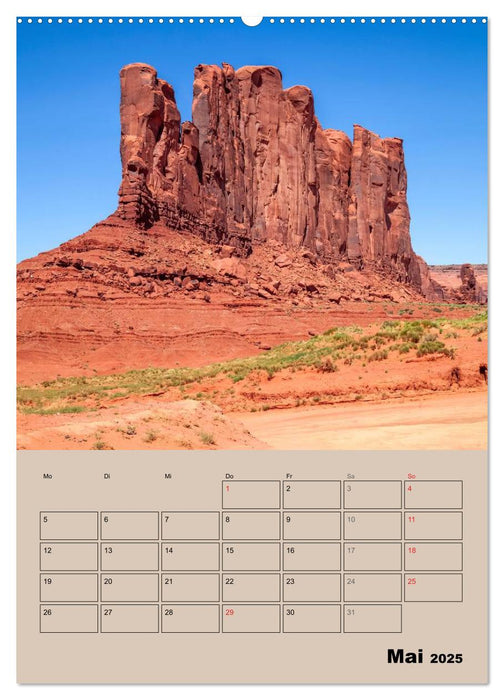 MONUMENT VALLEY Gigantische Westernkulisse (CALVENDO Premium Wandkalender 2025)