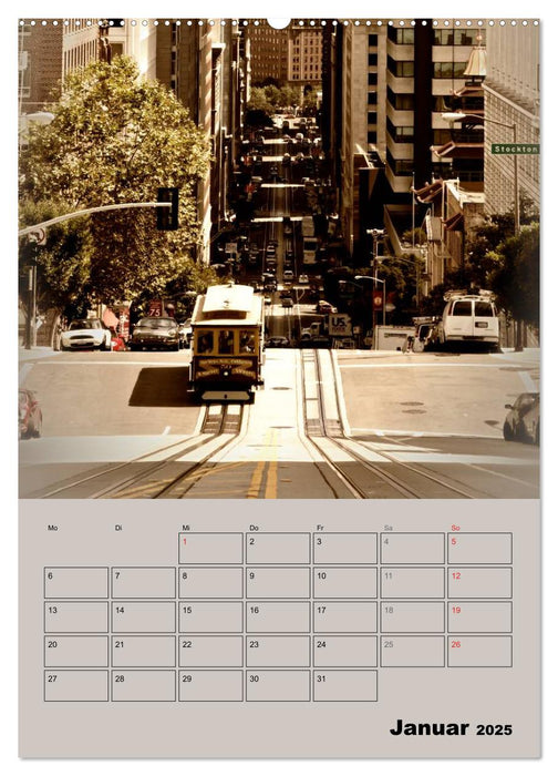 Herrliches Reiseziel... SAN FRANCISCO (CALVENDO Wandkalender 2025)