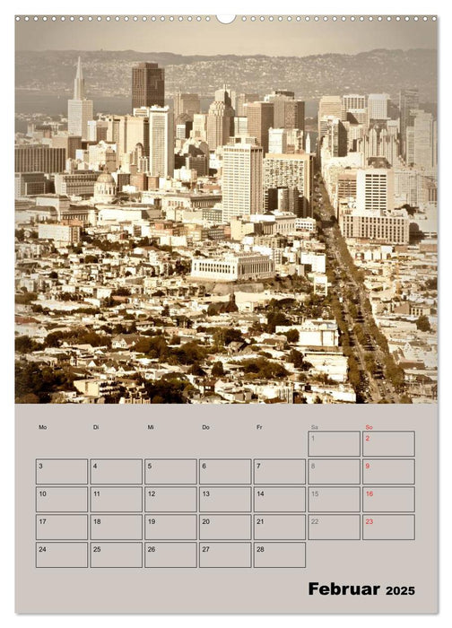 Herrliches Reiseziel... SAN FRANCISCO (CALVENDO Wandkalender 2025)