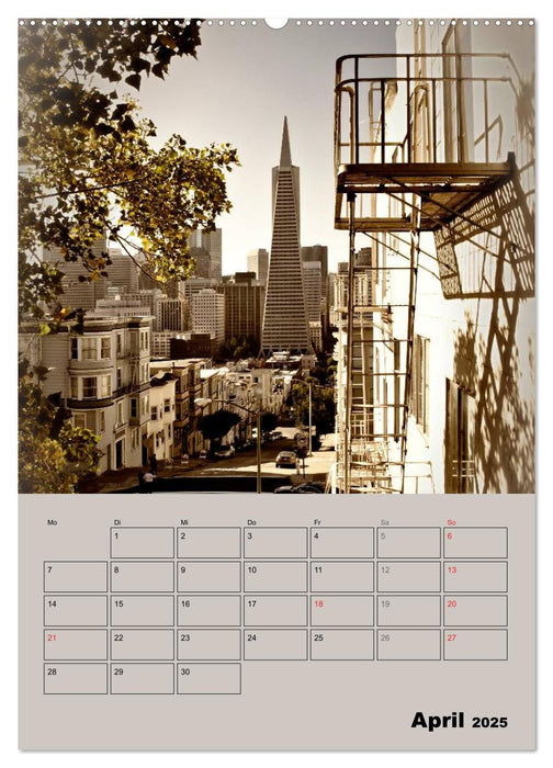 Herrliches Reiseziel... SAN FRANCISCO (CALVENDO Wandkalender 2025)