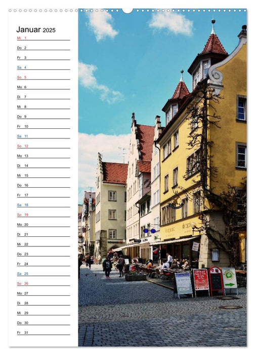 Lindau - Inselstadt am Bodensee (CALVENDO Wandkalender 2025)