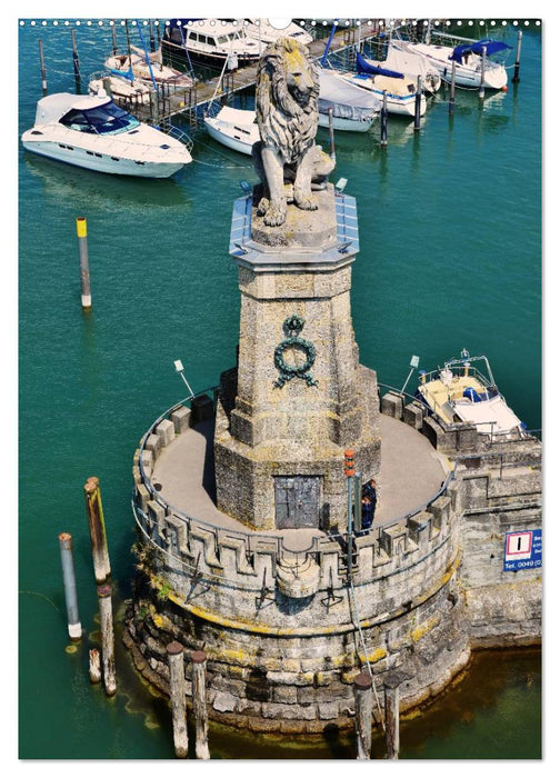 Lindau - Inselstadt am Bodensee (CALVENDO Wandkalender 2025)