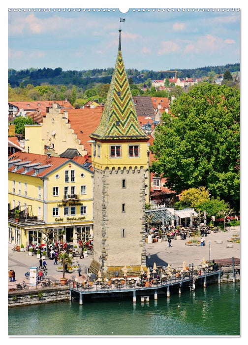 Lindau - Inselstadt am Bodensee (CALVENDO Wandkalender 2025)