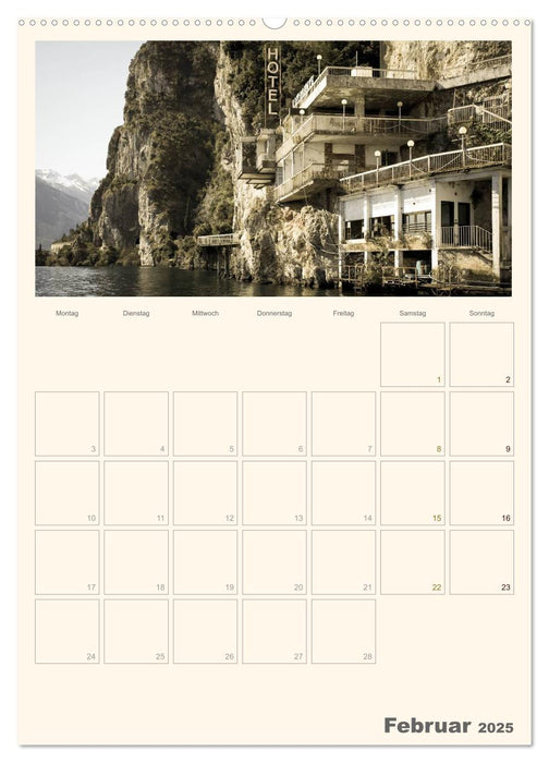 Der Gardasee im Norden 2025 (CALVENDO Premium Wandkalender 2025)