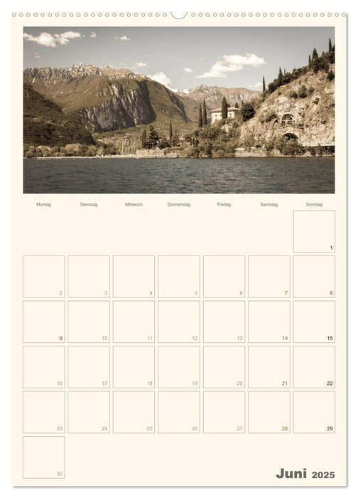 Der Gardasee im Norden 2025 (CALVENDO Premium Wandkalender 2025)