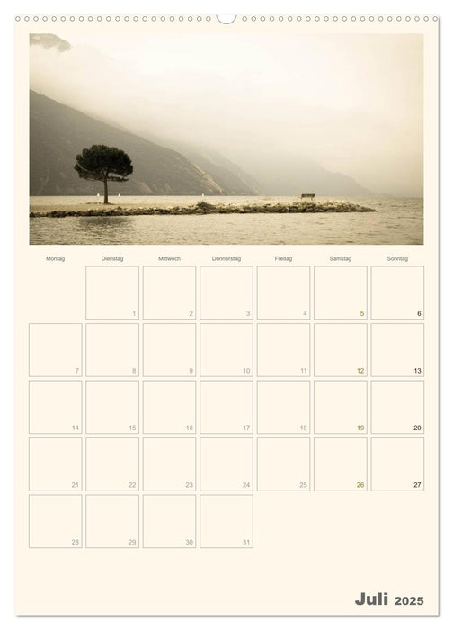 Der Gardasee im Norden 2025 (CALVENDO Premium Wandkalender 2025)