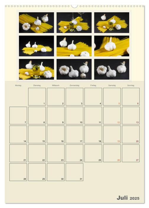 Food (CALVENDO Premium Wandkalender 2025)