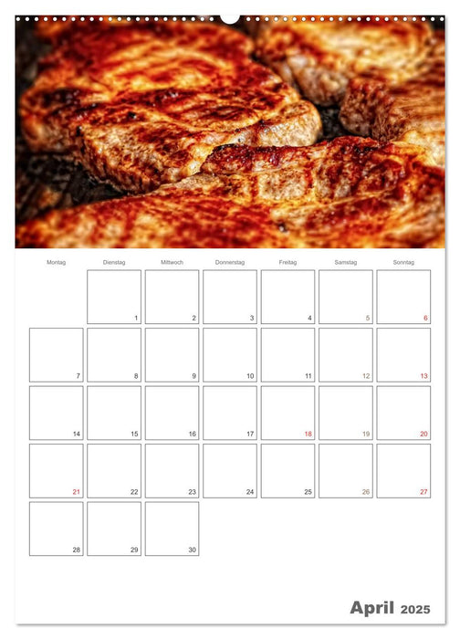 KALENDER FÜR DIE KÜCHE VON LUDVIK RAJBAR (CALVENDO Premium Wandkalender 2025)