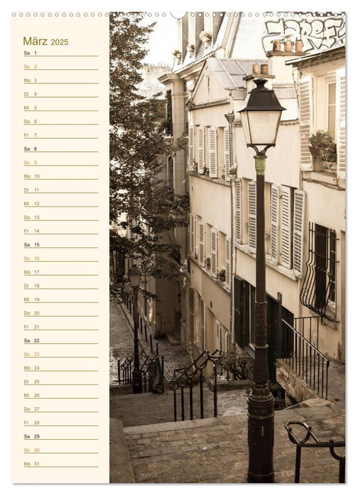 altes Paris 2025 (CALVENDO Premium Wandkalender 2025)