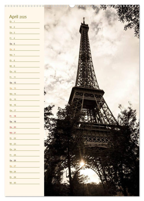 altes Paris 2025 (CALVENDO Premium Wandkalender 2025)