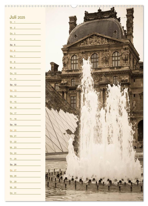 altes Paris 2025 (CALVENDO Premium Wandkalender 2025)