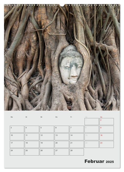 BUDDHA - Das sanfte Lächeln (CALVENDO Premium Wandkalender 2025)